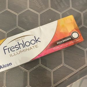New- Freshlook one day lens (10p= 5pairs) rich brown